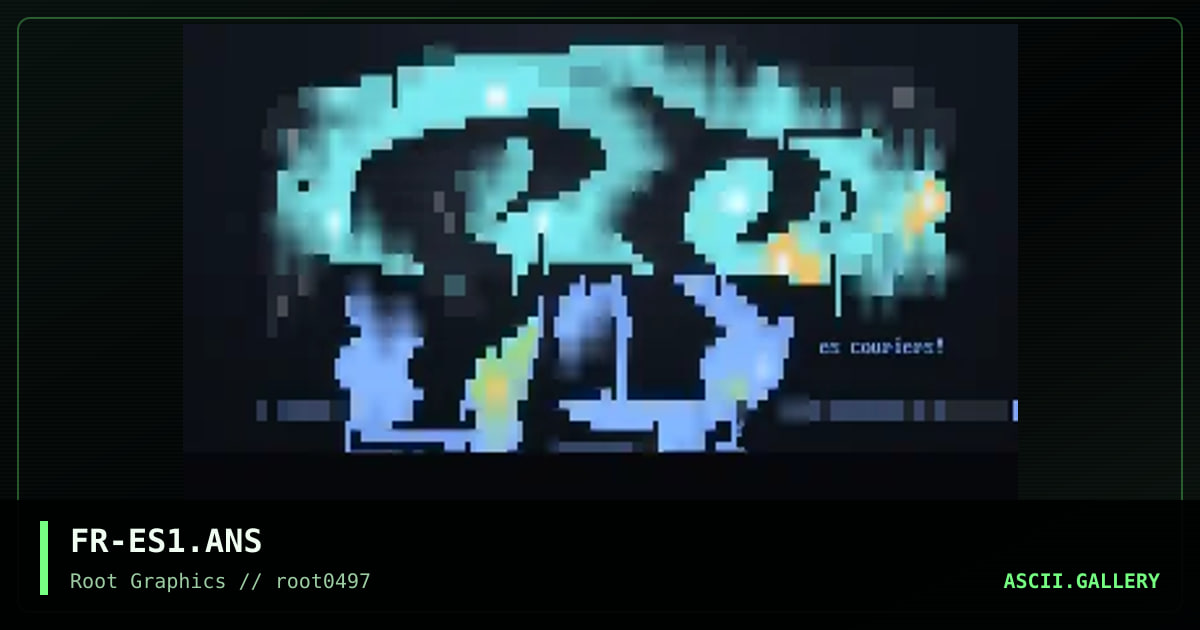 ES Couriers, by fractal, 1997