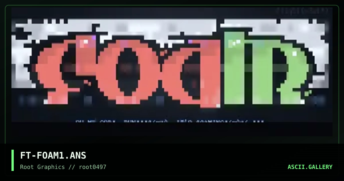 f0am logo, by flight, 1997