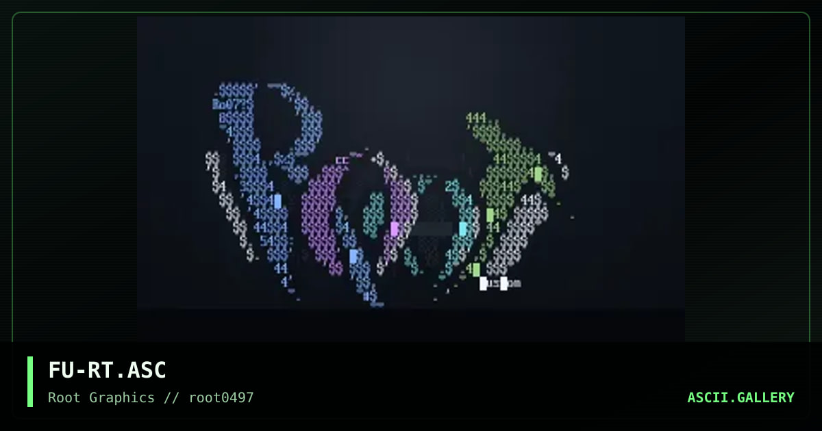Root ascii, by fusion, 1997