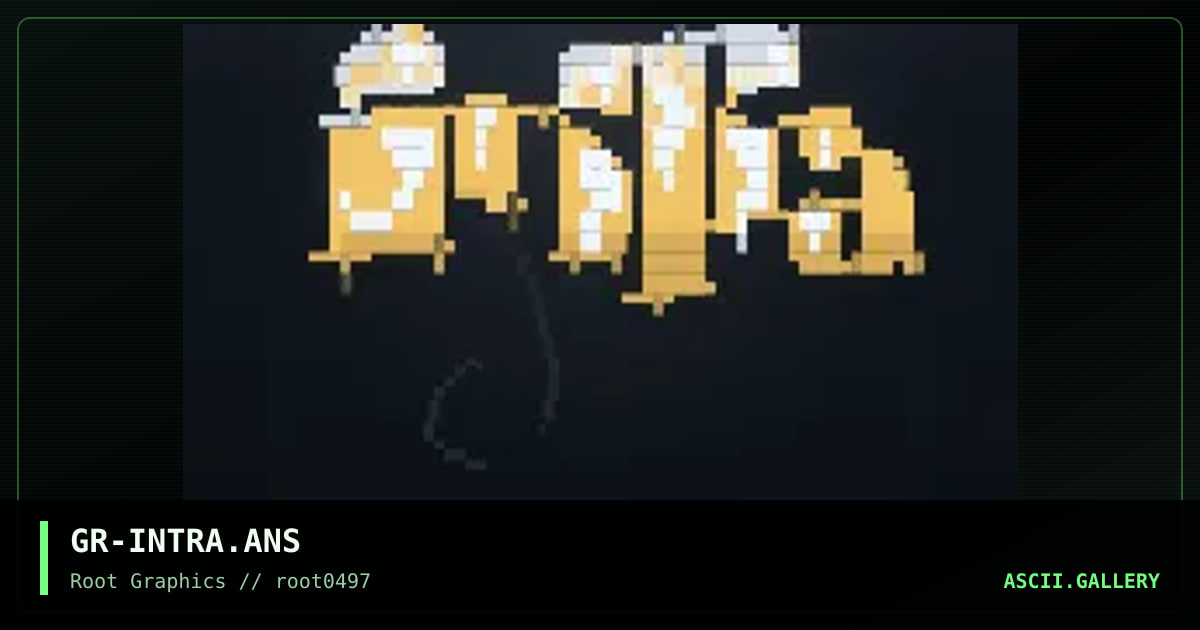 Intra, by gree, 1997