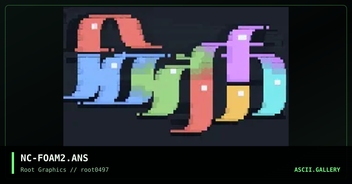 foam sum m0h', by necrolyte, 1997