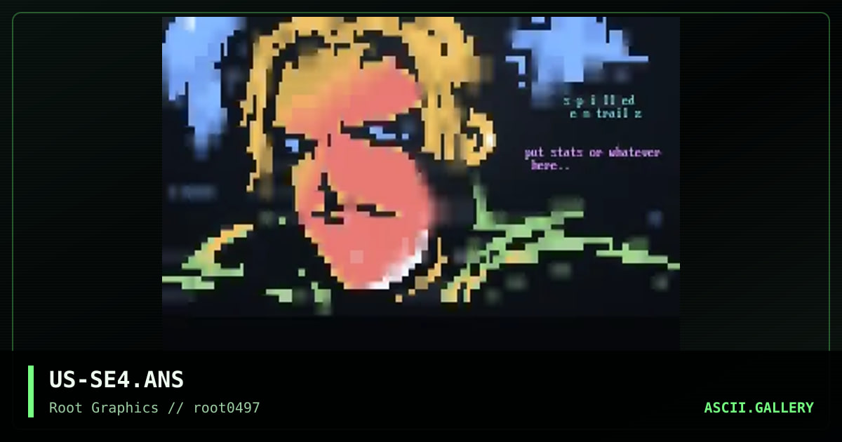 Spilled Entrails, by fractal, samurai, 1997