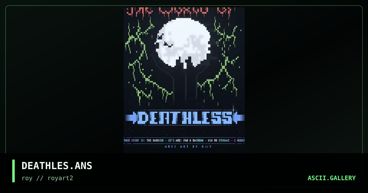 DEATHLES.ANS, by roy, 1994