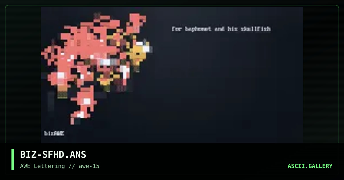 Skullfish, by bizzarro, 1998