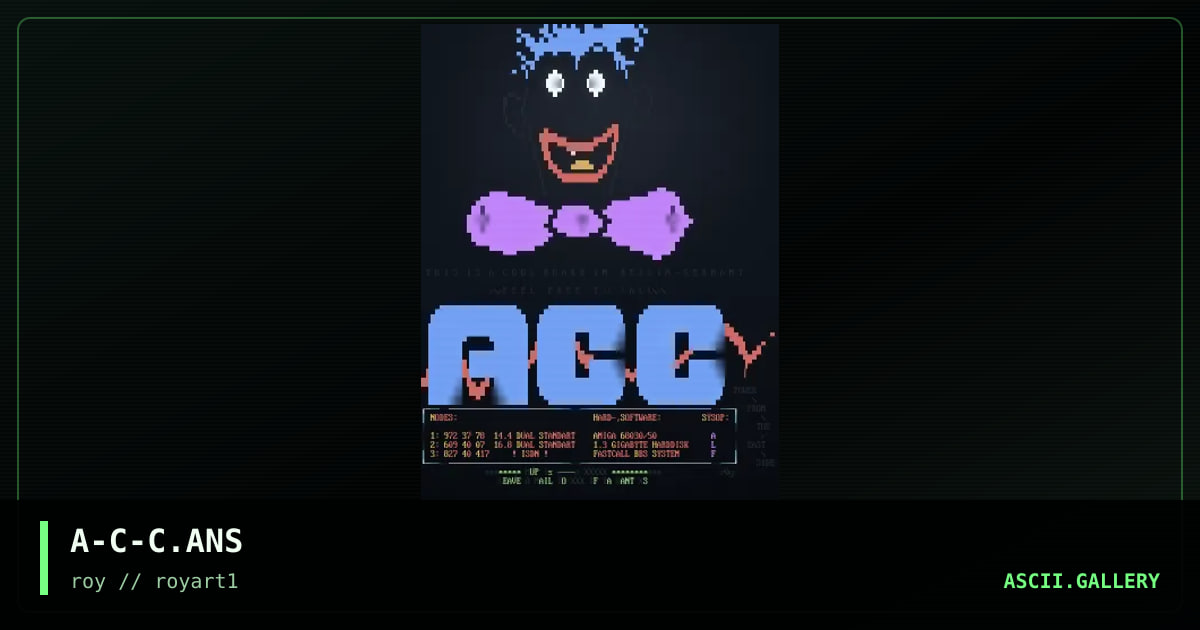 A-C-C.ANS, by roy, 1994