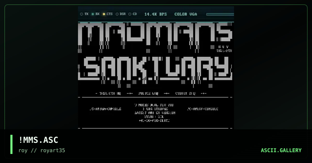 !MMS.ASC, by roy, 1994