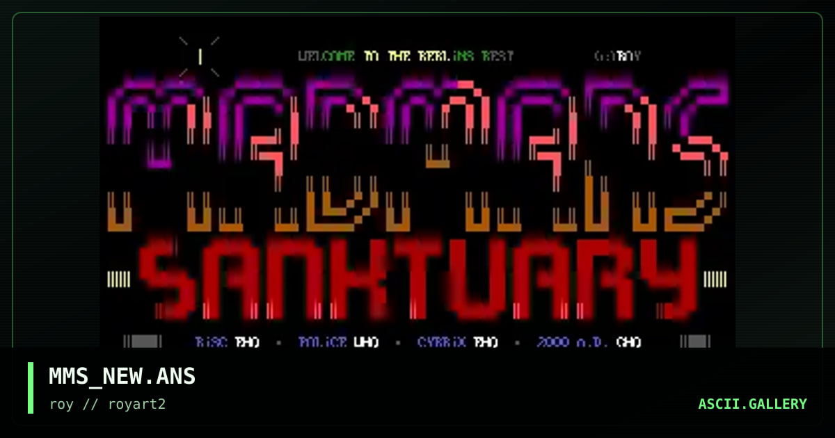 MMS_NEW.ANS, by roy, 1994