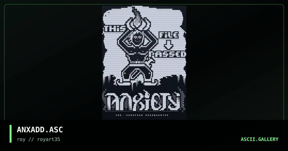 ANXADD.ASC, by roy, 1994
