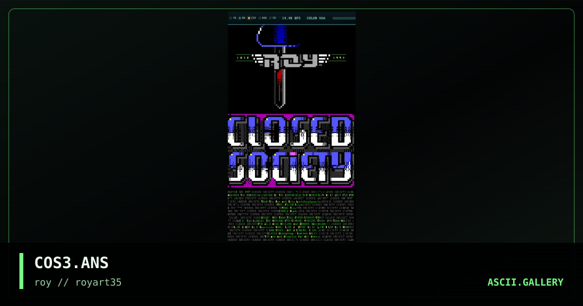 COS3.ANS, by roy, 1994