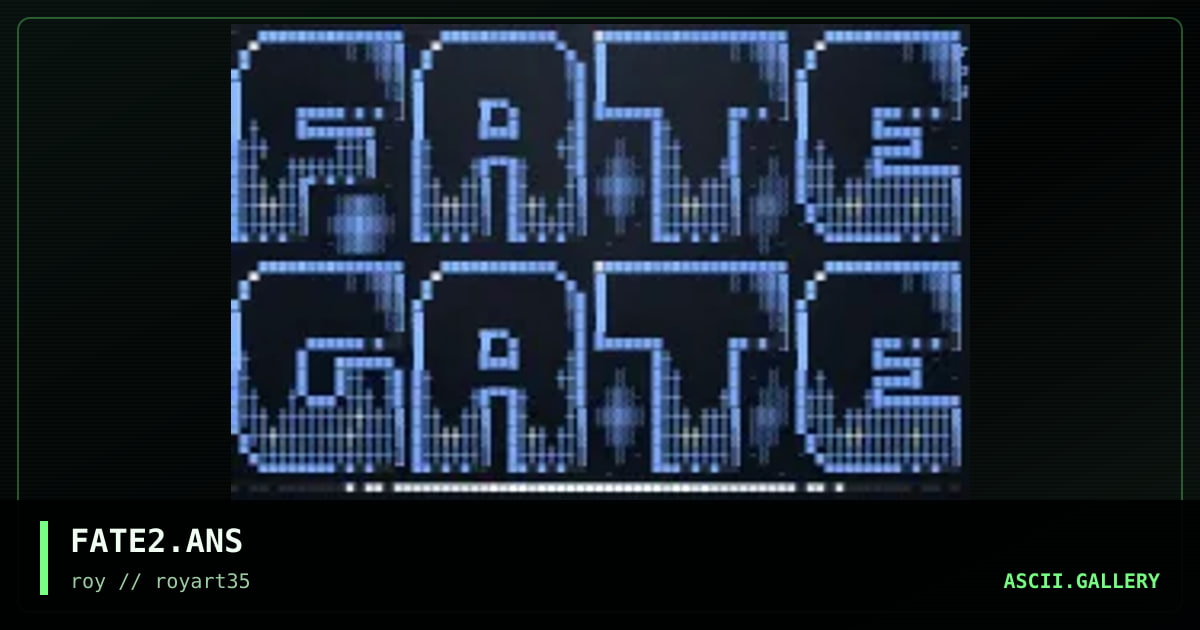 FATE2.ANS, by roy, 1994
