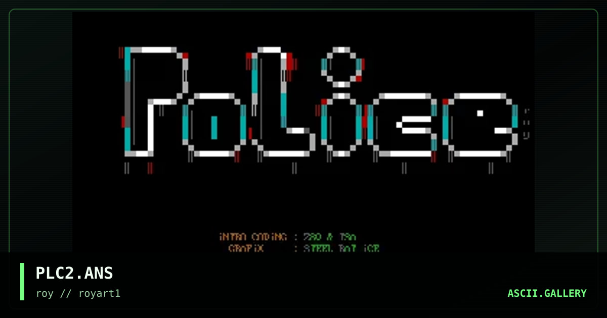 PLC2.ANS, by roy, 1994