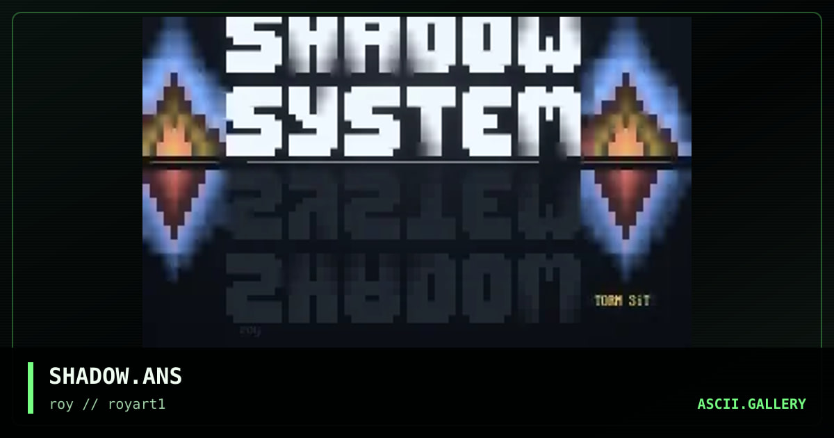 SHADOW.ANS, by roy, 1994