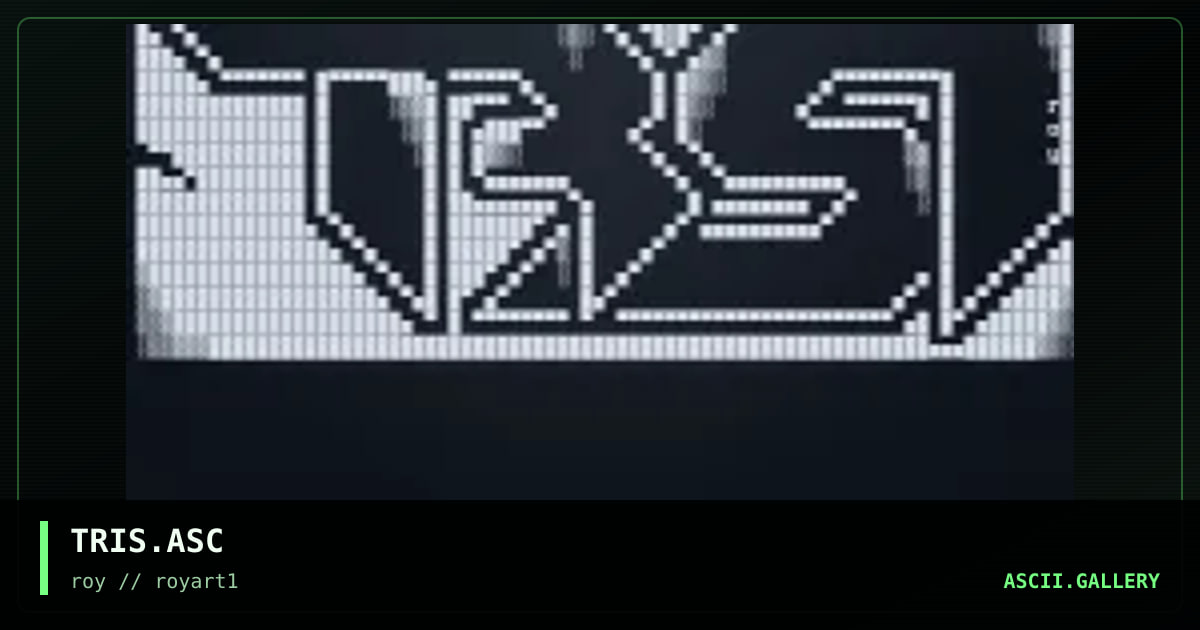 TRIS.ASC, by roy, 1994