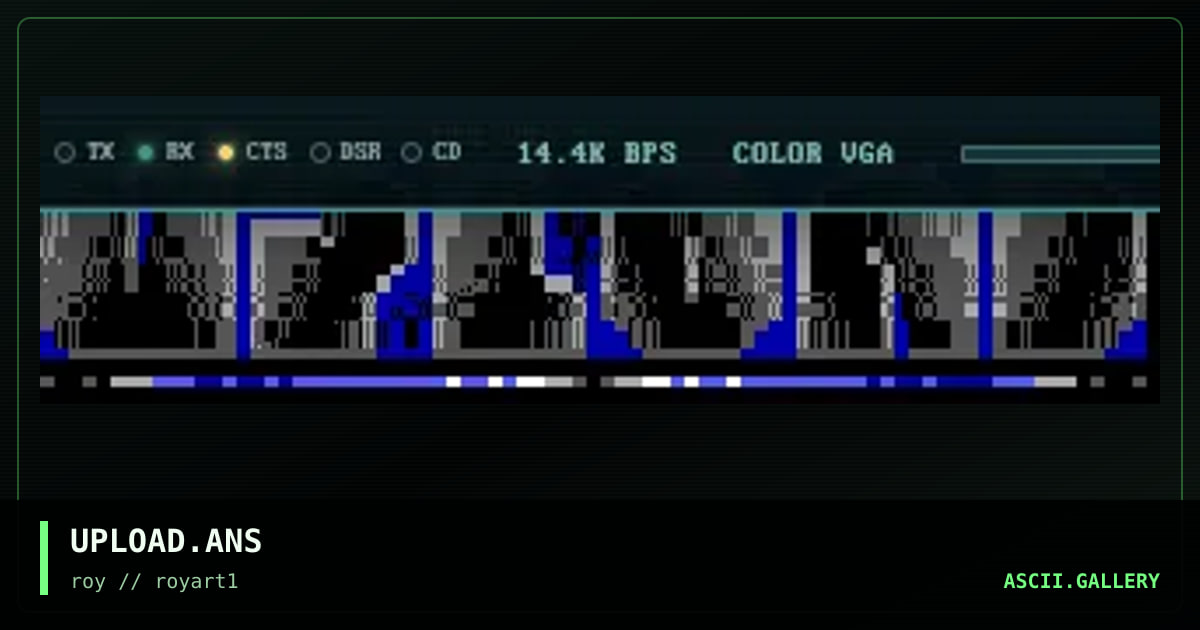 UPLOAD.ANS, by roy, 1994