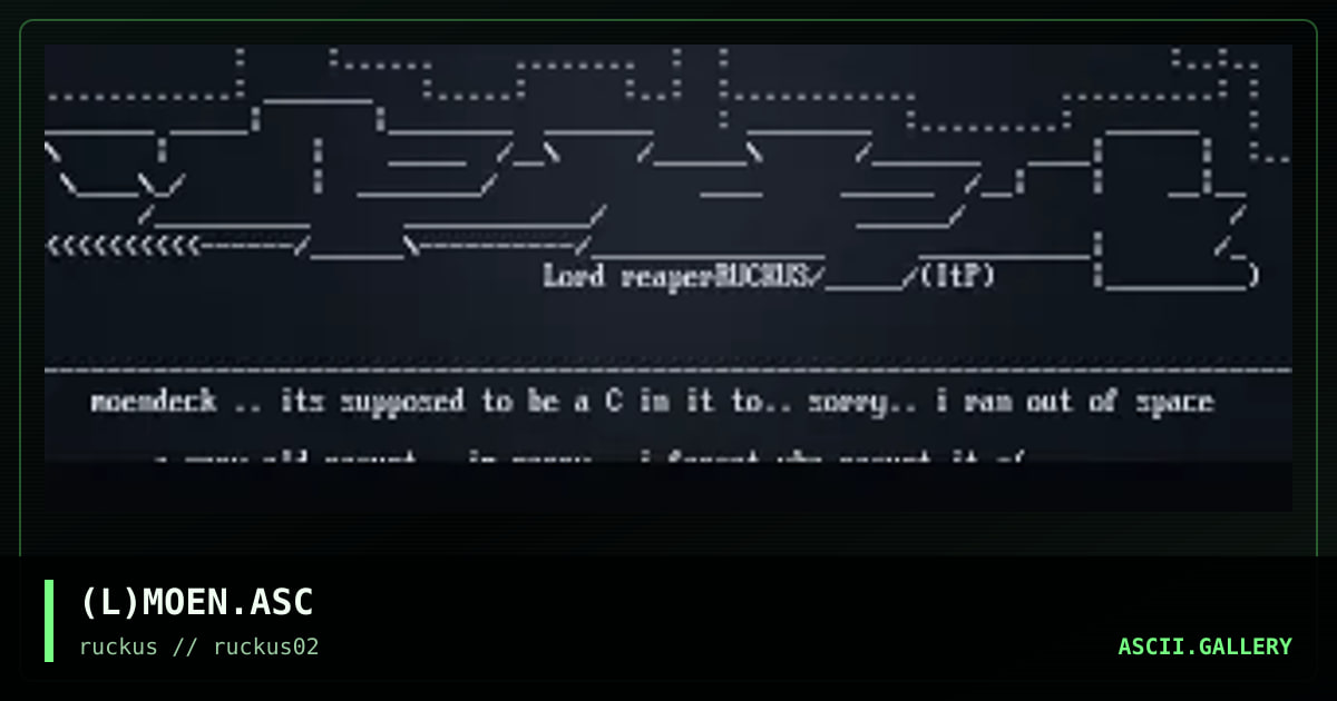 moendeck, by lord reaper, 1998