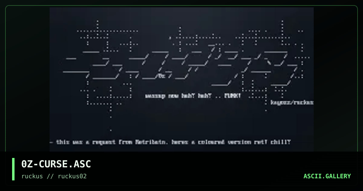 curse, by kayozz, 1998