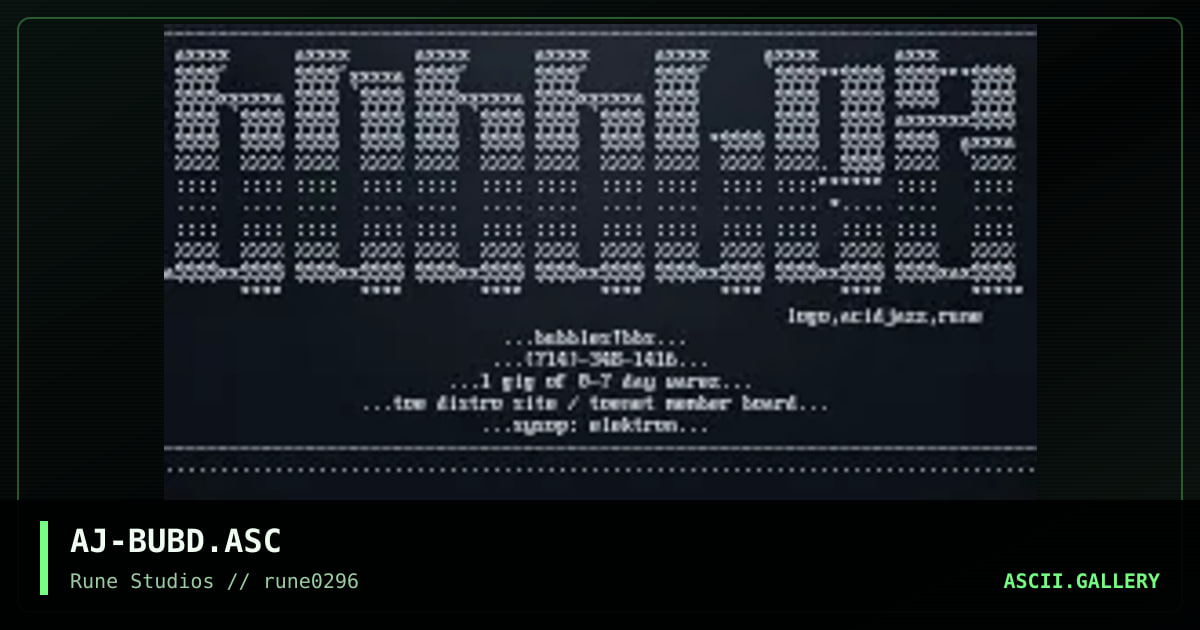 bubblez, by acidjazz, 1996