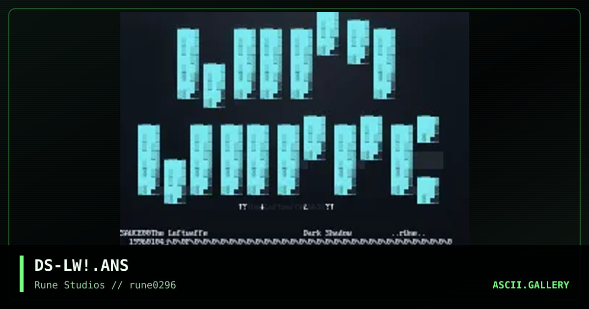 the luftwaffe, by dark shadow, 1996