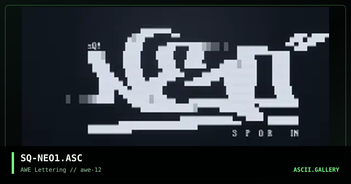 Neosporin, by squarepusher, 1997