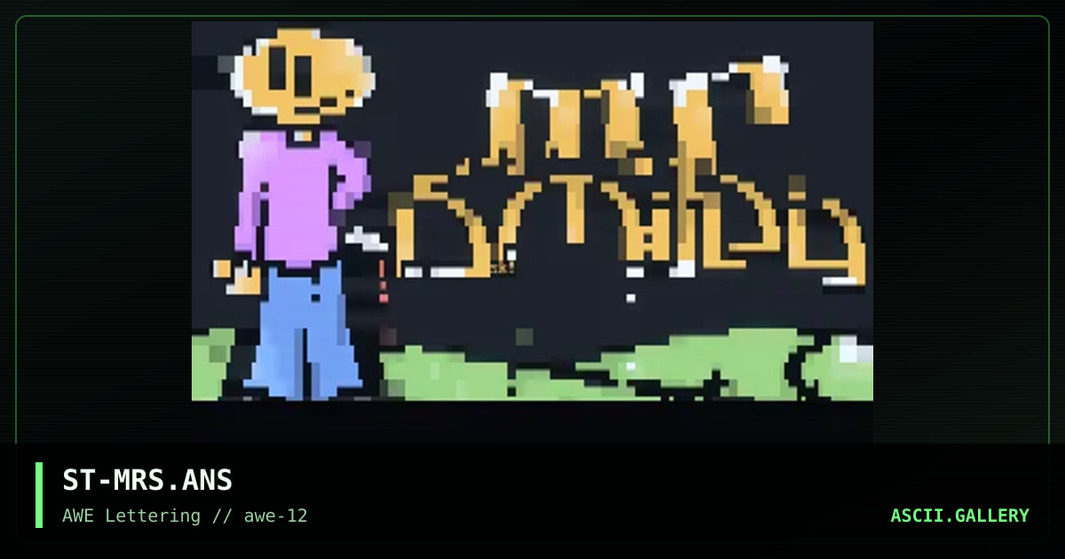 Mr Smitey, by splatt, 1997