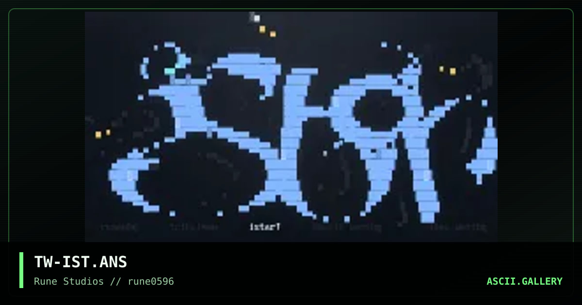istar, by twilight, 1996