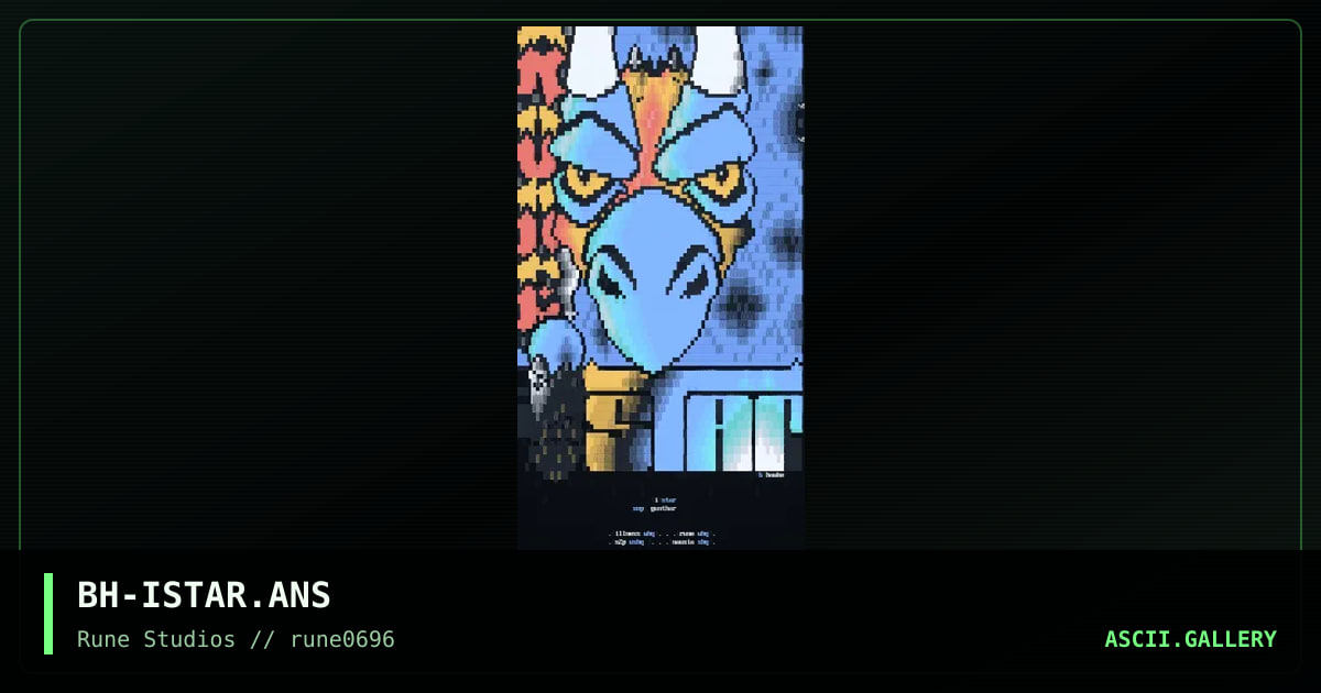 istar, by blackehawke, 1996