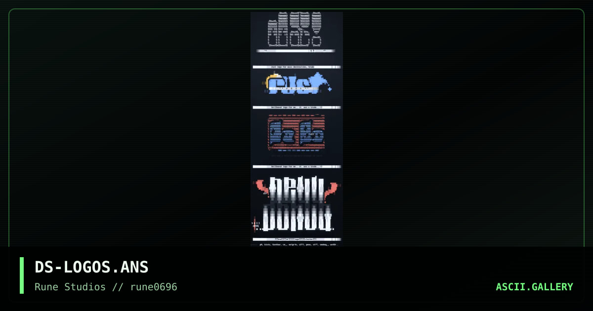 logo stack, by dark shadow, 1996