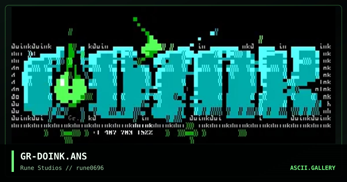 doink!, by gunthar, 1996