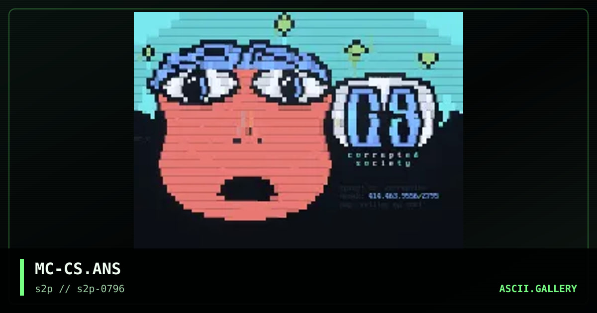 corrupted society ad, by mr corruption, 1996