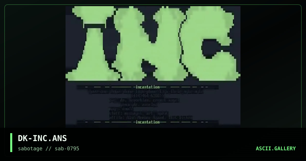 DK-INC.ANS, by dr kevorkian, 1995