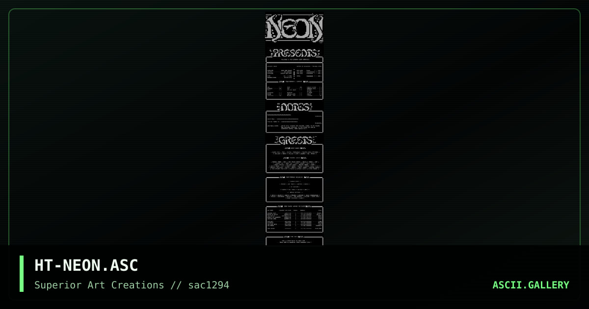HT-NEON.ASC, by hetero, 1994