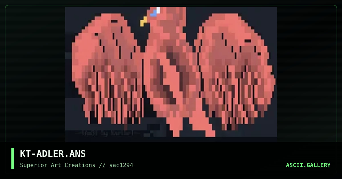 KT-ADLER.ANS, by kaethe, 1994