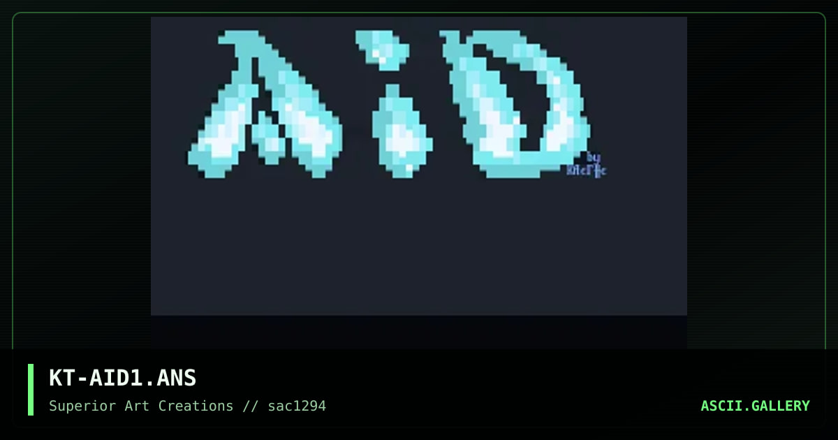 AID, by kaethe, 1994