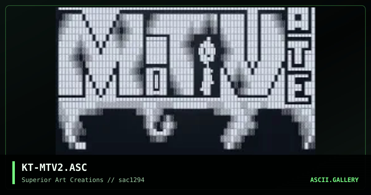 KT-MTV2.ASC, by kaethe, 1994
