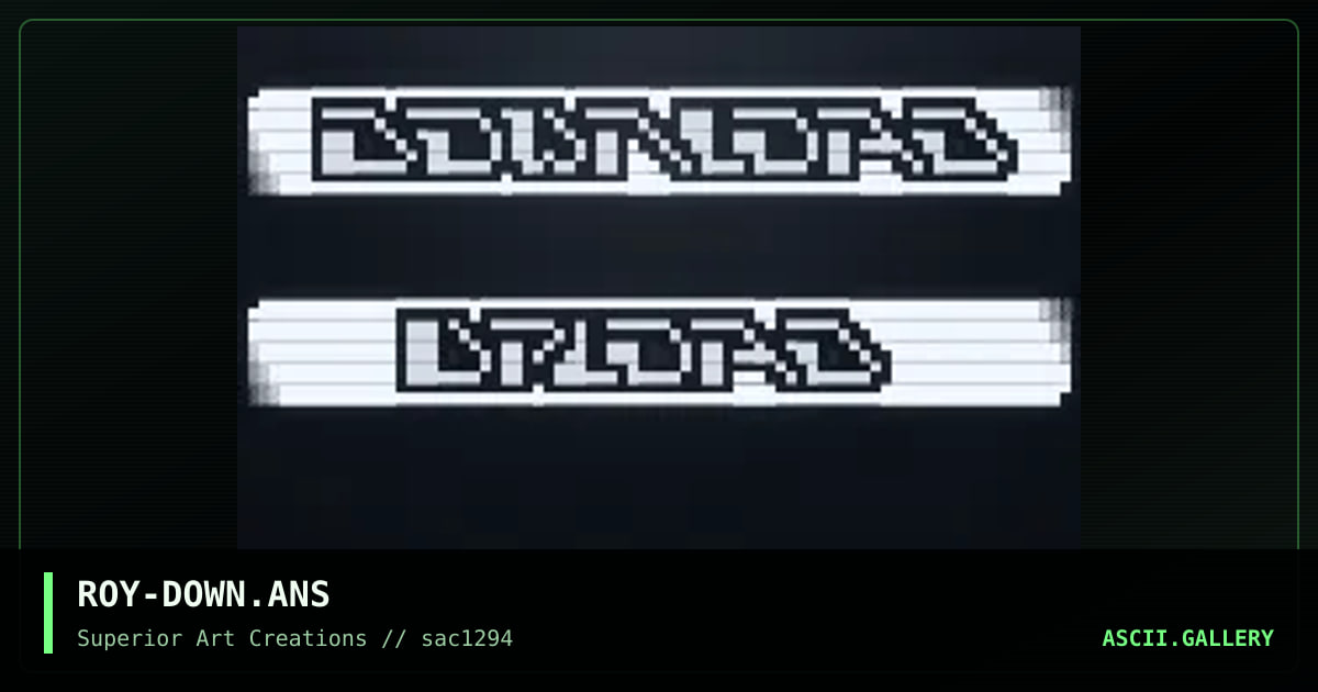 Download/Upload, by roy, 1994