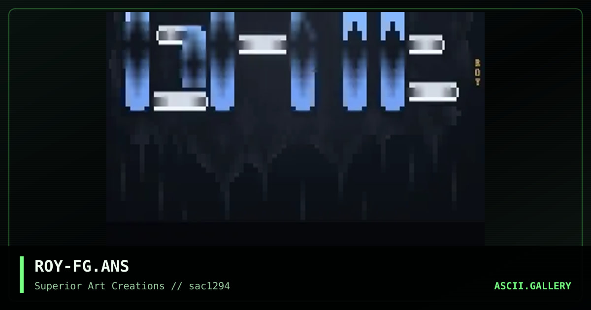 Fate Gate Logon, by roy, 1994