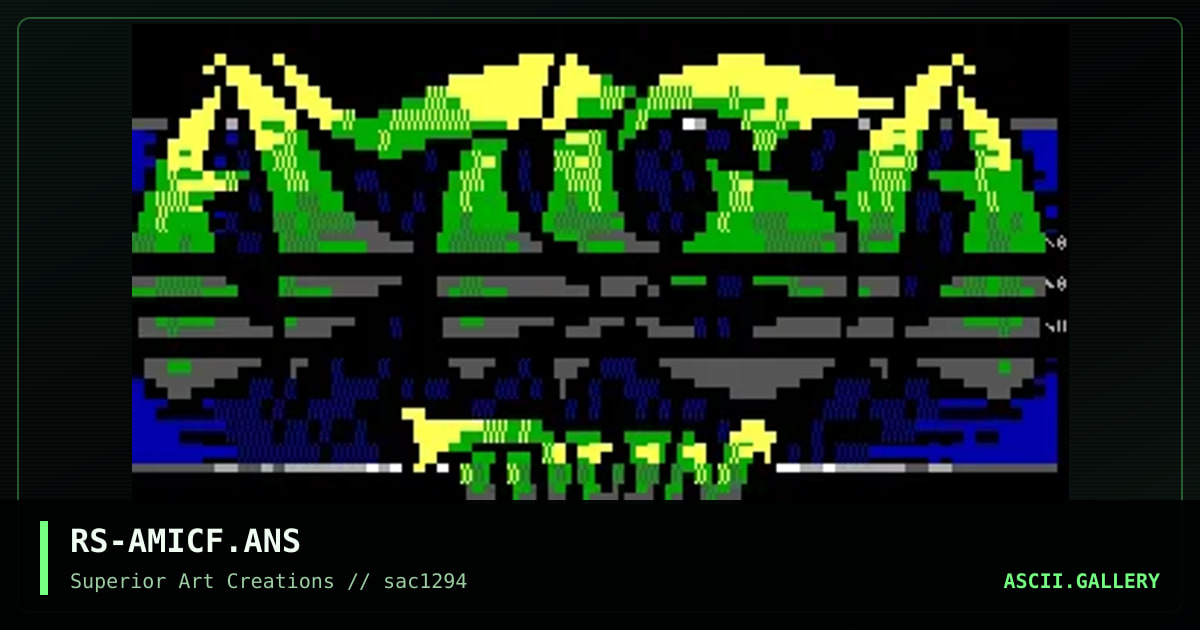 AMiGA TOWN, by raiser, 1994