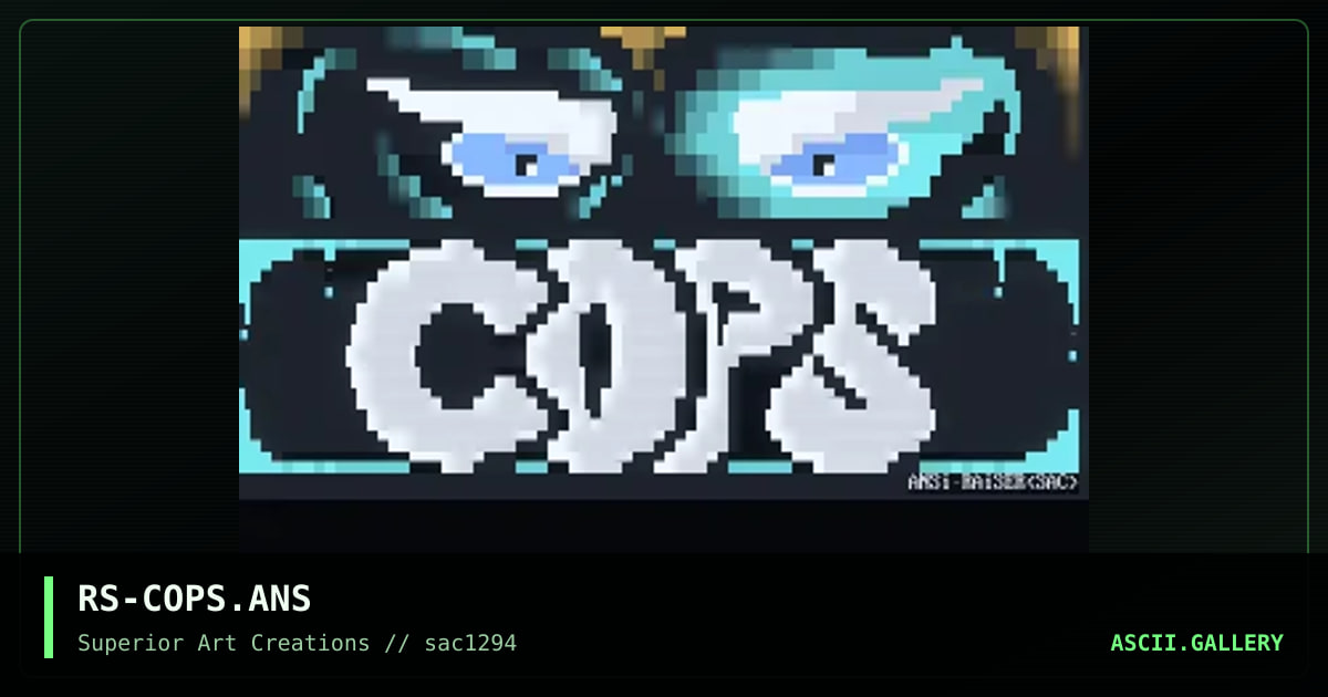 Cops, by raiser, 1994
