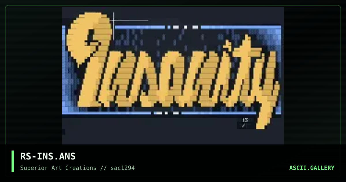 Insanity, by raiser, 1994