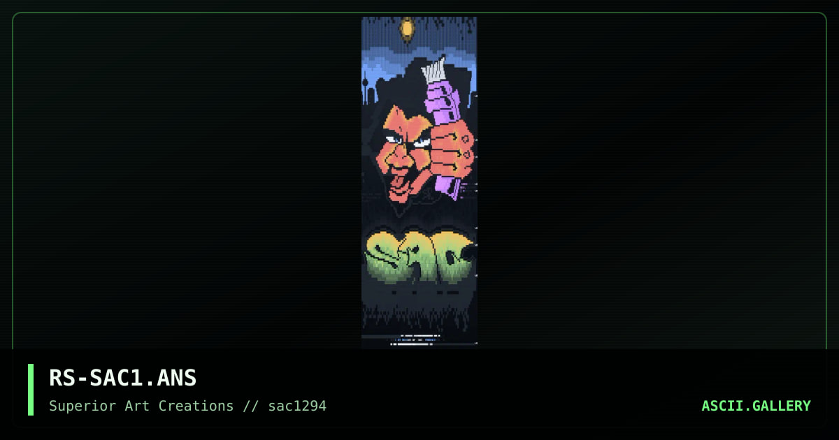 1ST-SAC.ANS, by raiser, 1994