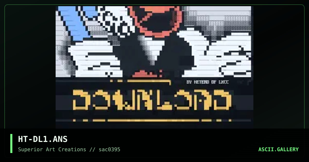 DOWNLOAD, by hetero, 1995