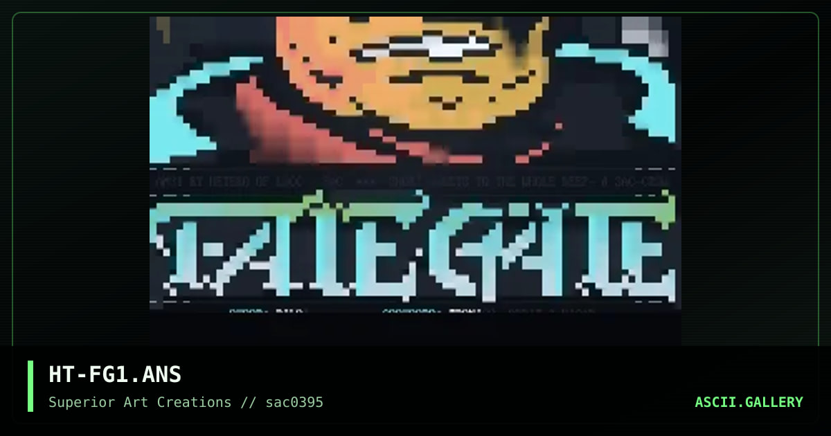 THE FATE GATE, by hetero, 1995