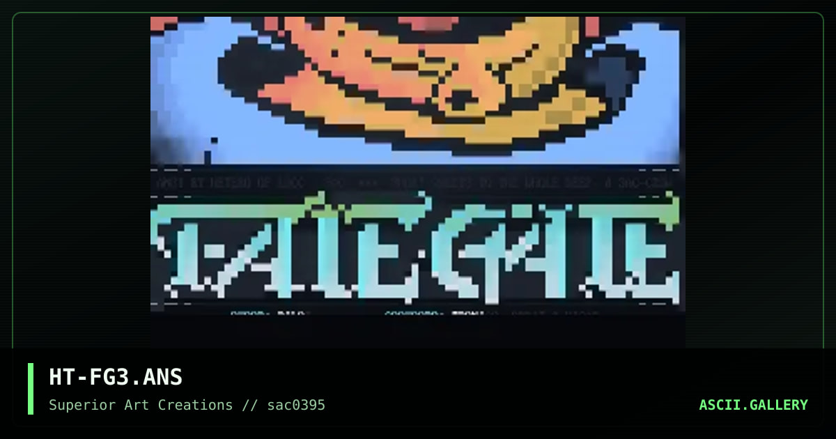 THE FATE GATE, by hetero, 1995