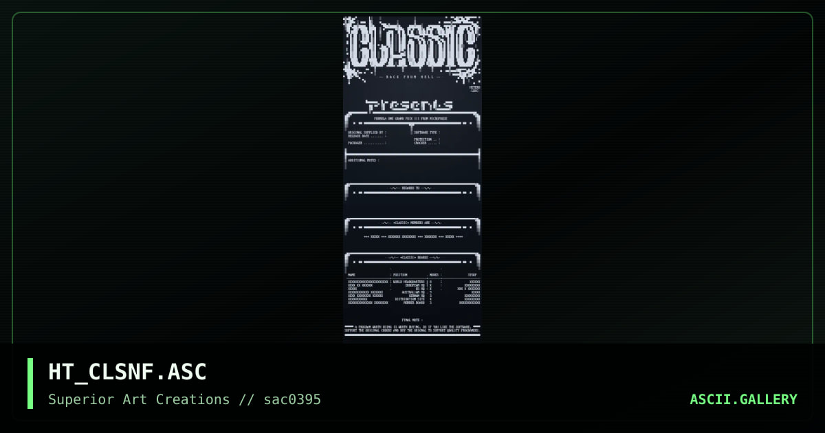 HT_CLSNF.ASC, by hetero, 1995