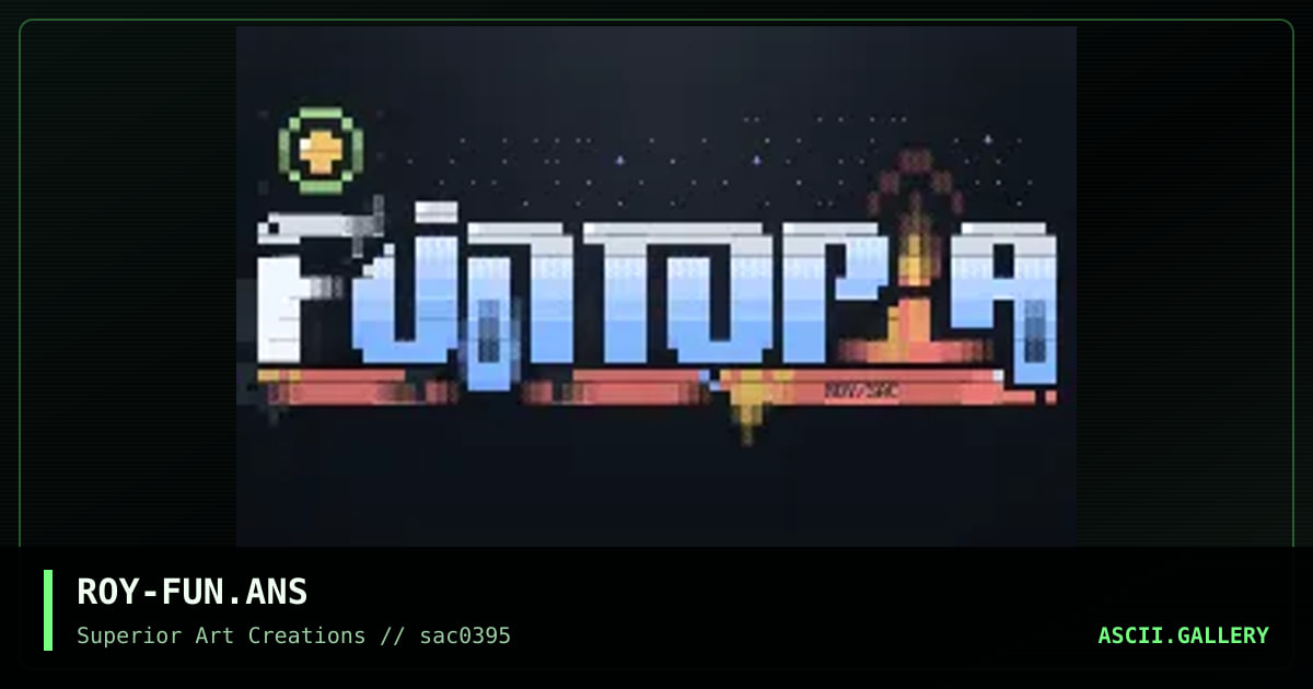 Funtopia (PD-Board), by roy, 1995