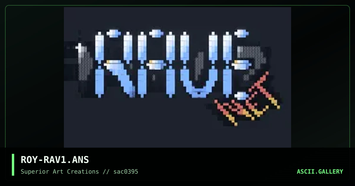 Rave Net (Raver Network) 1, by roy, 1995