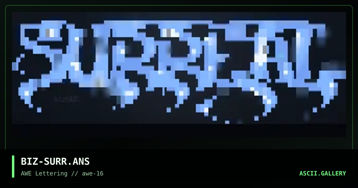 Surreal, by bizzarro, 1998