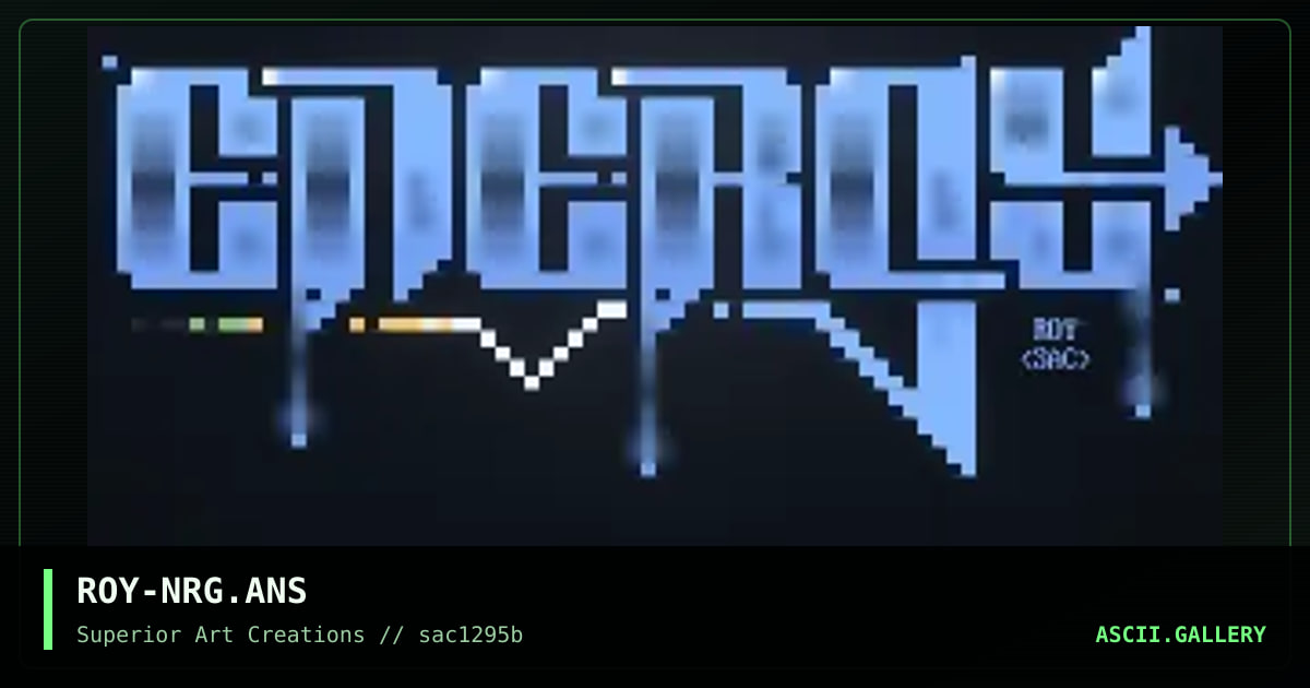 ROY-NRG.ANS, by roy, 1995