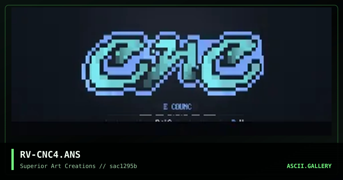 CNC Logo, by rave, 1995