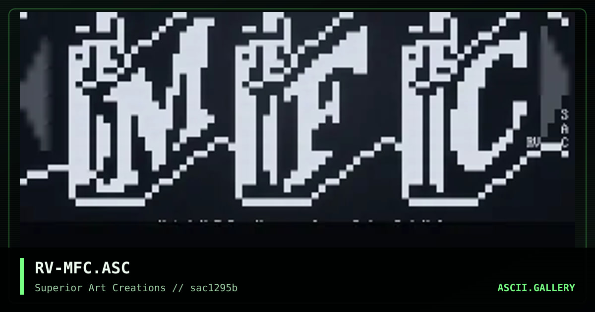 MFC.NFO, by rave, 1995